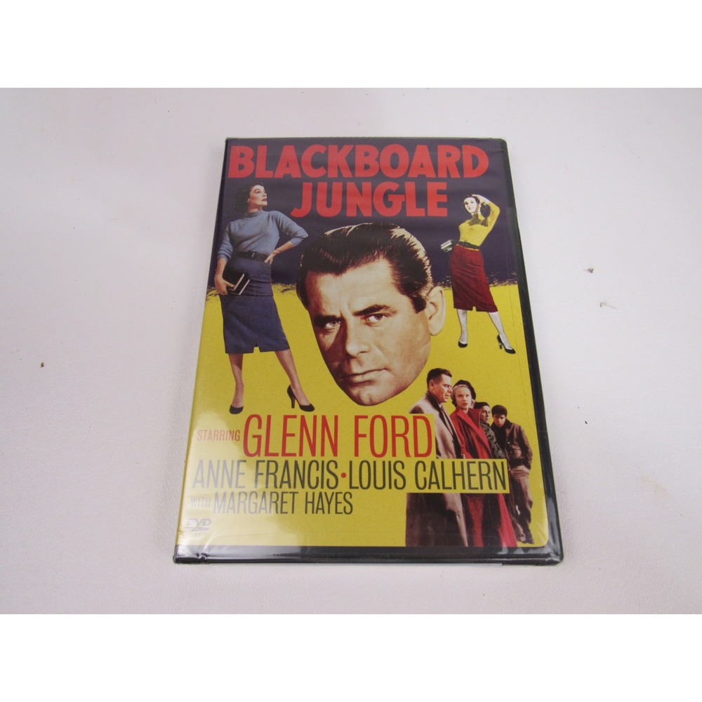 Blackboard Jungle DVD 1955 Classic Glenn Ford Anne Francis New Sealed 2005